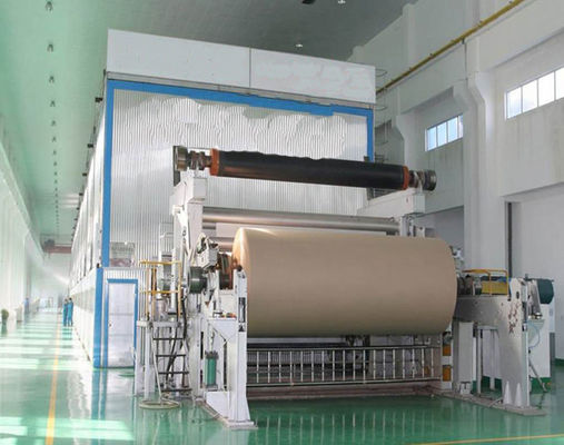 技術の製造所をリサイクルする熱く不用な波形の中型のペーパー作成機械カートン板